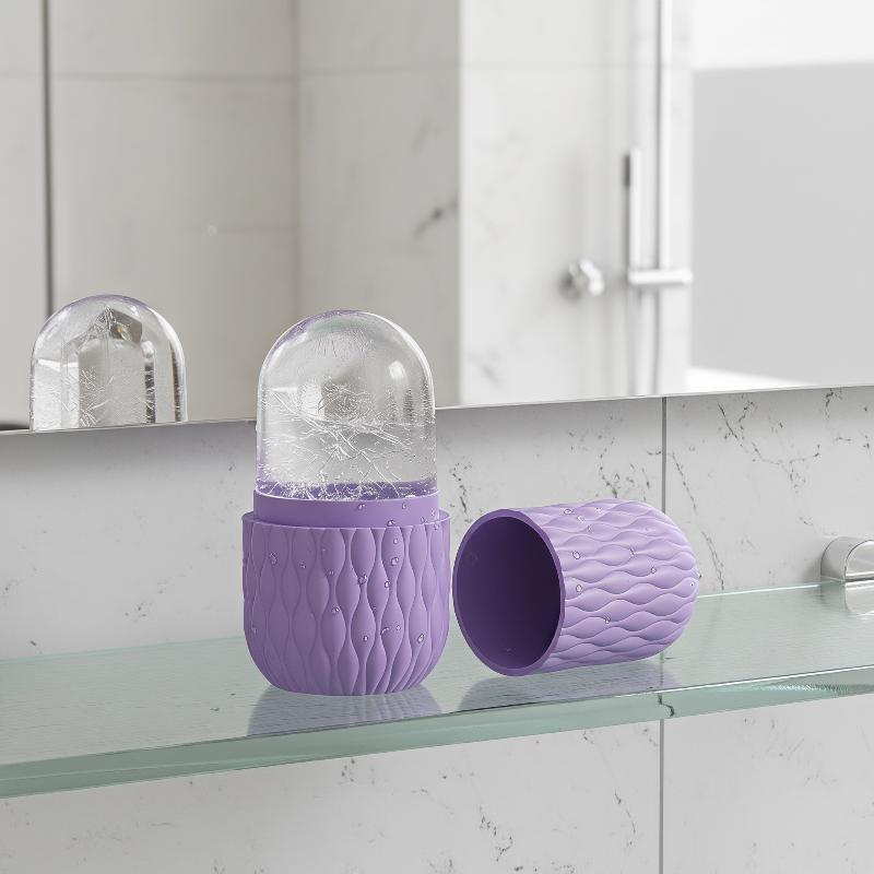 Face Ice Roller Puffiness - 1 pezzo: rullo in silicone riutilizzabile