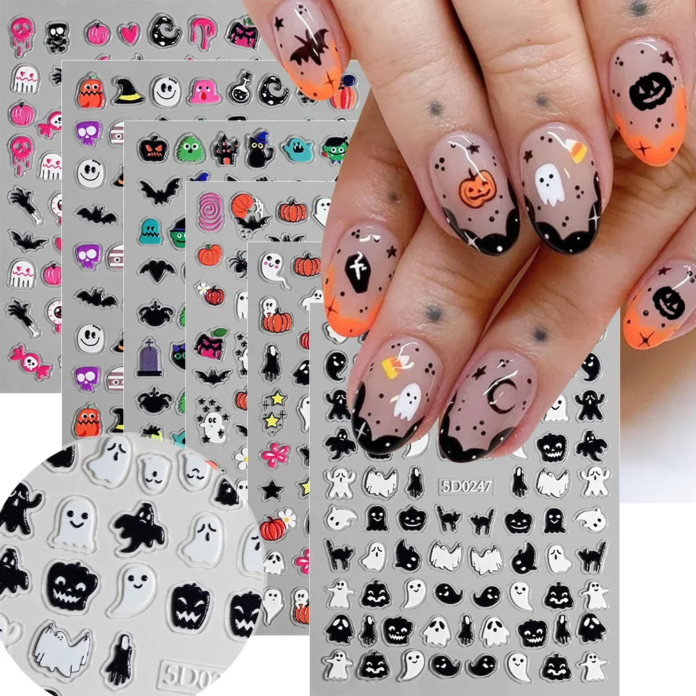 Nail Art - 1 foglio di adesivi per unghie