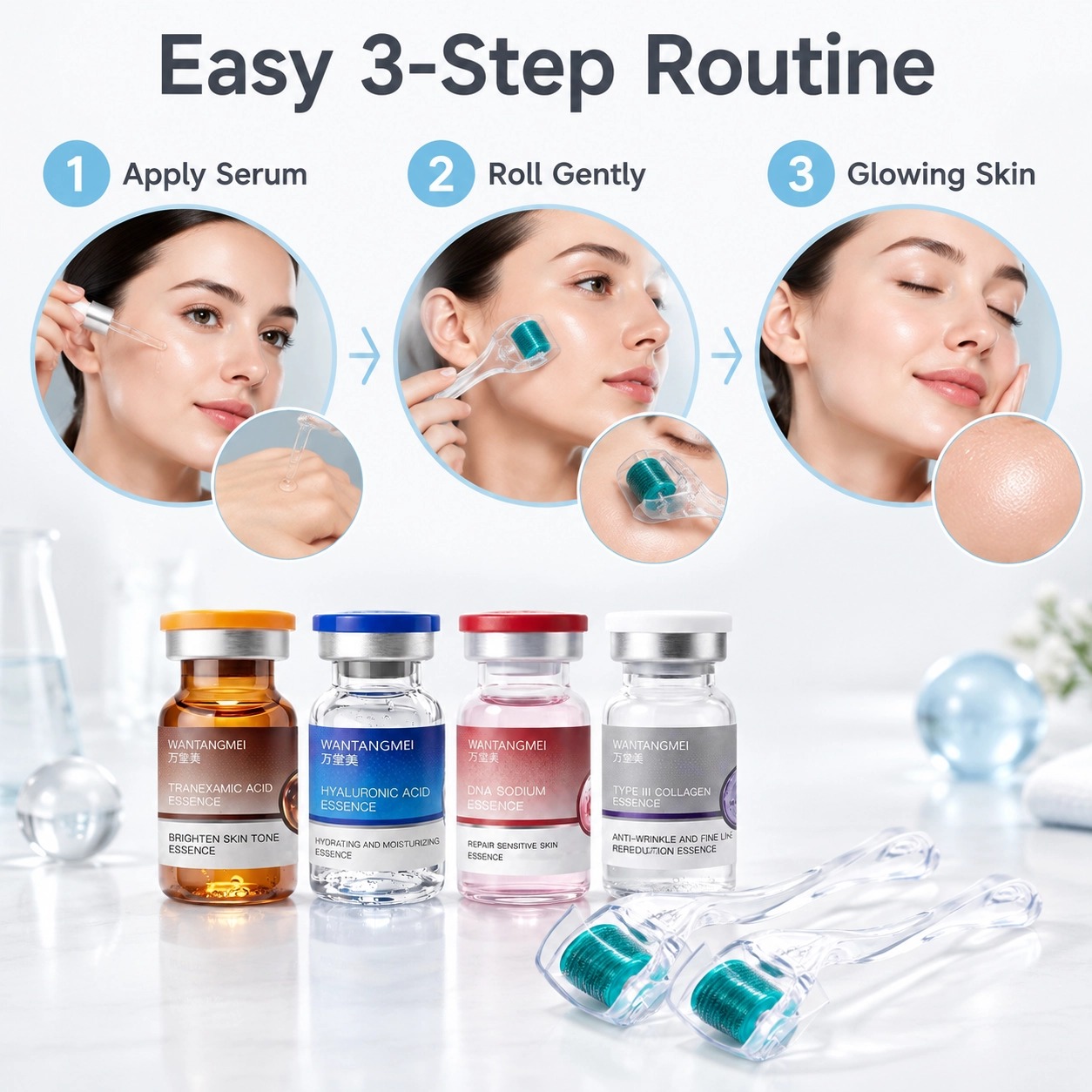 Acido Tranexamico, Acido Ialur - Hyaluronic Acid Facial Serum recensione e prezzo