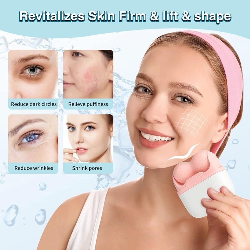 Rullo di ghiaccio a doppia tes - Face Ice Roller Puffiness recensione e prezzo