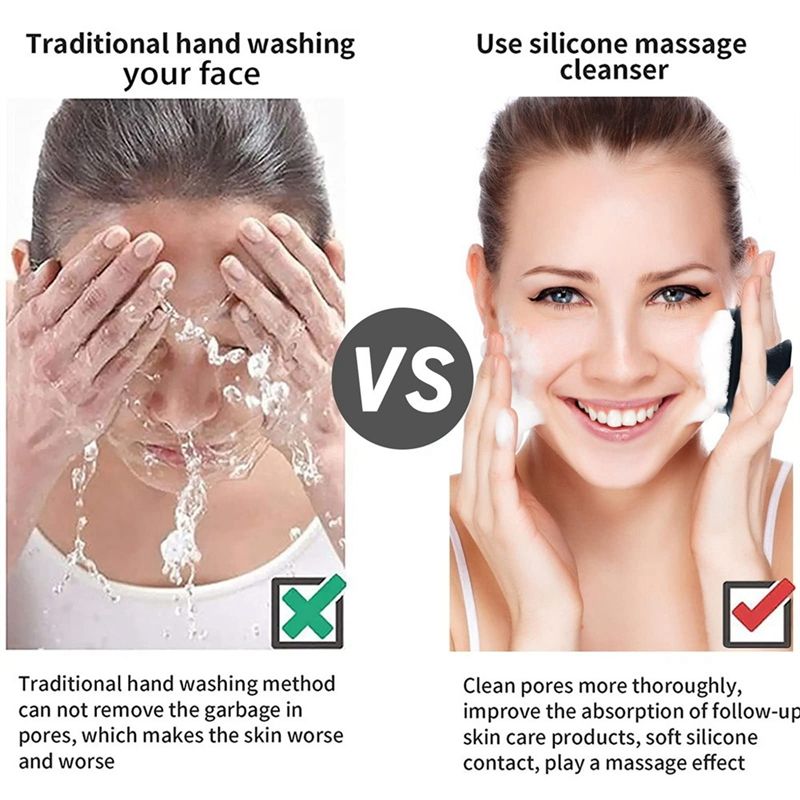 TAIGH - 2 pezzi di spazzola in - Silicone Face Scrubber Electric recensione e prezzo
